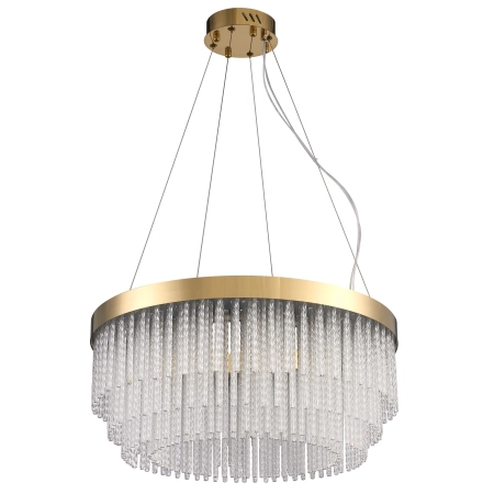Lampa wisząca GLORIA LED kryształowa złota 60 cm ST-DL8511 - Step into Design