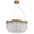 Lampa wisząca GLORIA LED kryształowa złota 60 cm ST-DL8511 - Step into Design