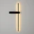 Lampa ścienna SOUL LED czarna 60 cm SP-MD1022S-BLACK - Step Into Design