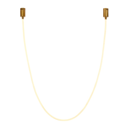 Lampa wisząca SNAKE LED wąż ledowy złota 400 cm MD1021-4 gold - Step into Design