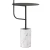 Lampa podłogowa ze stolikiem VINCENT czarna 146 cm ST-7027F black - Step Into Design