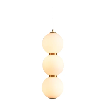 Lampa wisząca PERLA LED złoty szczotkowany 12 cm ST-CP231222-3L gold - Step Into Design