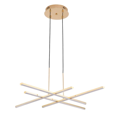 Lampa wisząca CRISS CROSS LED złota 78 cm ST-MD240406-4 gold - Step Into Design