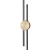 Lampa ścienna CENTRO czarna 122 cm ST-B3327-L - Step Into Design