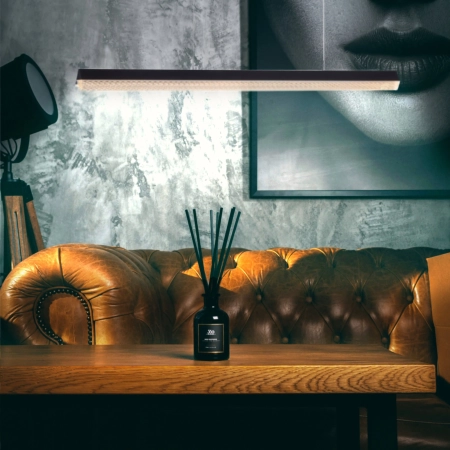 Lampa wisząca LED ANABELLA czarna 120 cm - nowoczesna do salonu, jadalni i biura ST-8501 black - Step into Design