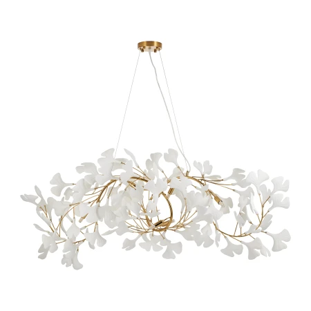 Lampa wisząca BOTANIKA WAVE złoto biała 125 cm XY080P-120 - Step Into Design