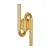 Lampa ścienna MYK LED złota 38 cm DB4062 GOLD - Step Into Design