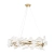 Lampa wisząca BOTANIKA złoto biała 80 cm XY080P-80 - Step into Design