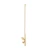Lampa ścienna FLORENCE LED złota 86 cm ST-9515 GOLD - Step Into Design