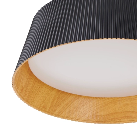 Lampa wisząca FRILL LED czarna 45 cm ST-DL6487-BK - Step into Design