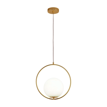 Lampa wisząca COSTA ROUND złota 35 cm DP0001A-350R - Step into Design