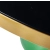 Stolik kawowy DOLCE FLAT zielono czarny 75 cm C2-75 green - Step Into Design