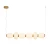 Lampa wisząca BRILLA-6 LED biało-złota 125 cm ST-CP241210-6L GOLD - Step Into Design