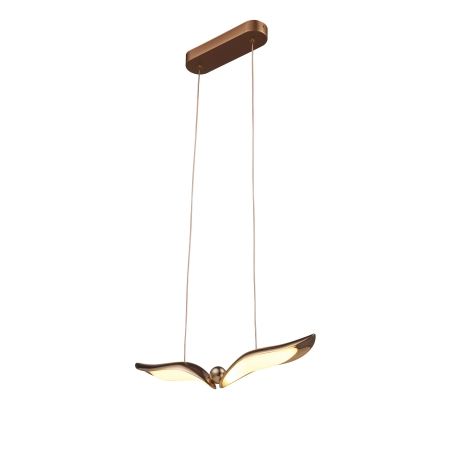 Lampa wisząca GUFO 1 LED różowe złoto 36 cm ST-DL8504 - Step into Design