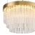 Lampa wisząca GLORIA LED kryształowa złota 40 cm ST-DL8510 - Step Into Design