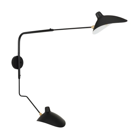 Lampa ścienna CRANE-2W S czarna 110 cm W8702-S - Step Into Design