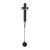 Lampa ścienna FIKO czarna 120 cm ST-DF010-BK - Step Into Design