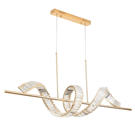 Lampa wisząca RITZ LED złota połysk 150 cm ST-MD2405161 - Step Into Design