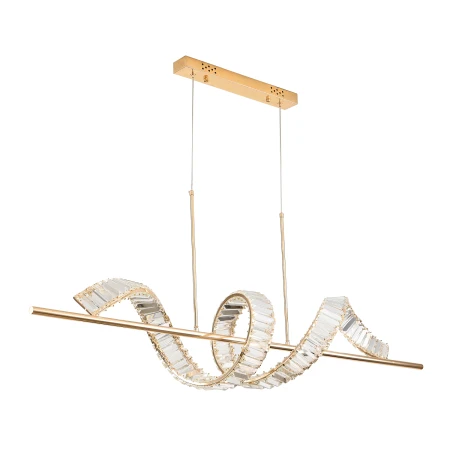 Lampa wisząca RITZ LED złota połysk 150 cm ST-MD2405161 - Step Into Design