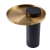 Stolik kawowy COLUMN marmurowy czarno złoty 55 cm DP-FA1 black gold - Step Into Design
