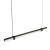 Lampa wisząca LOVELY LED czarna 100 cm ST-DN1620-100 BLACK - Step Into Design