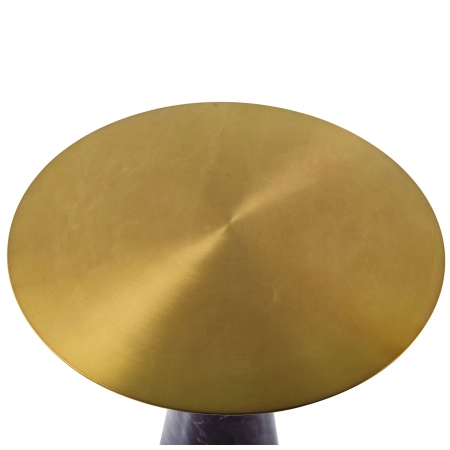 Stolik kawowy VERO marmurowy 60 cm DP-FA8 black gold - Step Into Design