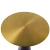 Stolik kawowy VERO marmurowy 60 cm DP-FA8 black gold - Step Into Design