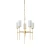 Lampa wisząca DARLING żyrandol złota 60 cm ST-9501-5 GOLD - Step Into Design