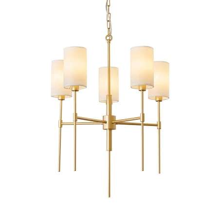 Lampa wisząca DARLING żyrandol złota 60 cm ST-9501-5 GOLD - Step Into Design