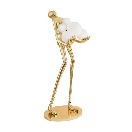 Lampa podłogowa WOMAN GOLD złoty połysk 180 cm F9312 gold - Step Into Design