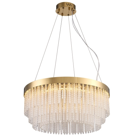 Lampa wisząca GLORIA LED kryształowa złota 60 cm ST-DL8511 - Step into Design