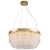 Lampa wisząca GLORIA LED kryształowa złota 60 cm ST-DL8511 - Step into Design