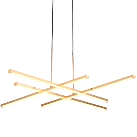 Lampa wisząca CRISS CROSS LED złota 78 cm ST-MD240406-4 gold - Step Into Design