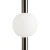 Lampa wisząca O-LINE LED 93 cm czarna ST-1689L BK - Step Into Design