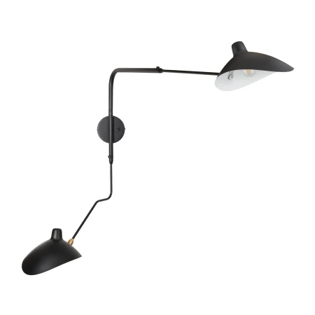 Lampa ścienna CRANE-2W S czarna 110 cm W8702-S - Step Into Design