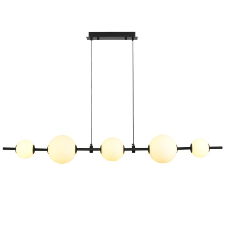 Lampa wisząca MILA czarna 140 cm ST-CP241222-5L - Step Into Design