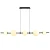 Lampa wisząca MILA czarna 140 cm ST-CP241222-5L - Step Into Design