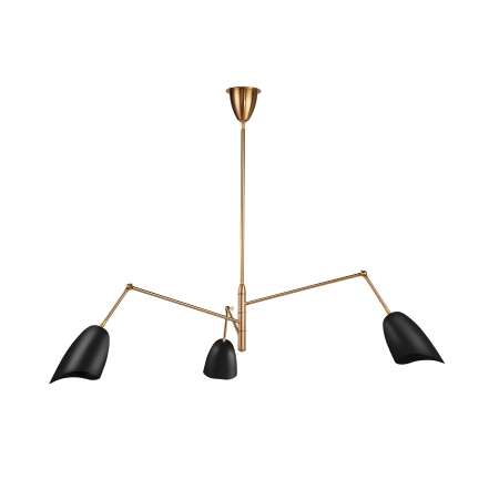 Lampa wisząca RAGNO czarna 150 cm ST-8625P black - Step into Design