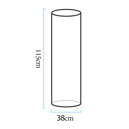 Lampa ogrodowa kolumna TUBE LED RGBW 16 kolorów 115 cm ES-DC033 - Step Into Design