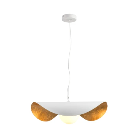 Lampa wisząca ENZO biało złota 60 cm ST-F22020601-D60 white - Step Into Design