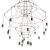 Lampa wisząca wielka do salonu na antresole LINEA czarna ST-5961-20 - Step into Design