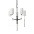 Lampa wisząca DARLING czarny połysk 60 cm ST-9501-5 BLACK - Step Into Design