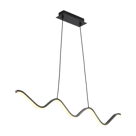 Lampa wisząca ZIGZAG LED czarna 90 cm ST-MD240602 BLACK - Step Into Design