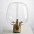 Lampa stołowa FATA transparentno złota 35 *46 cm ST-7278-S GOLD - Step Into Design