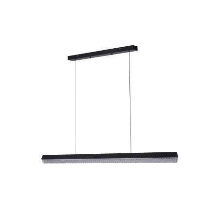 Lampa wisząca LED ANABELLA czarna 120 cm - nowoczesna do salonu, jadalni i biura ST-8501 black - Step into Design