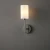 Lampa ścienna DARLING czarny połysk 53 cm ST-9501W BLACK - Step Into Design