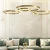 Lampa wisząca CIRCLE 120 LED mosiądz szczotkowany 120 cm ST-8848-120 brass - Step Into Design