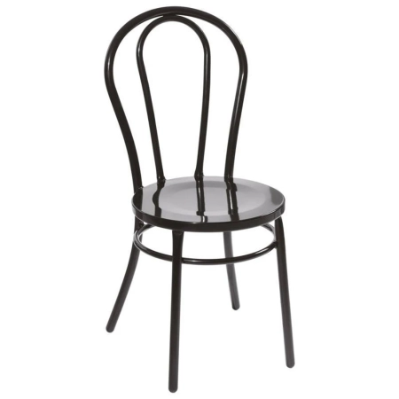 Krzesło CAFE czarne  MH-009CH-B - Step Into Design