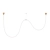 Lampa wisząca SNAKE LED wąż ledowy złota 300 cm MD1021-3 gold - Step into Design