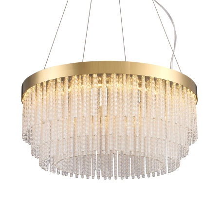 Lampa wisząca GLORIA LED kryształowa złota 60 cm ST-DL8511 - Step into Design
